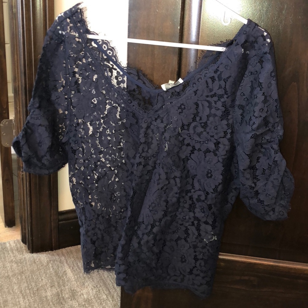Jodie Nevina lace top, size L